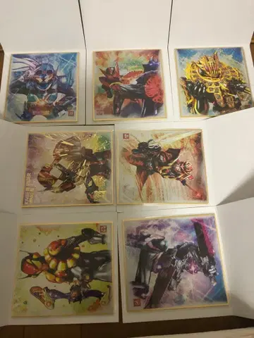 가면라이더 색지ART GP 에디션 3 색지 7매 세트