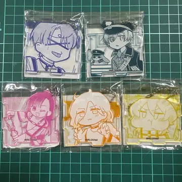 밀그램 MILGRAM 복권 밤 큐브 키링 5개 묶음 판매