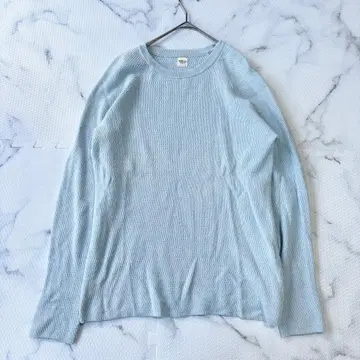 인기 RON HERMAN 론 헤르만 니트 스웨터 스카이블루 M