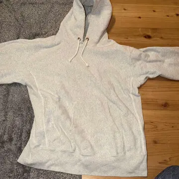 챔피언 리버스 위브 후드티 그레이 LL 사이즈