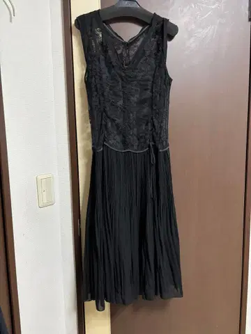 COMME CA ISM 블랙 드레스 L