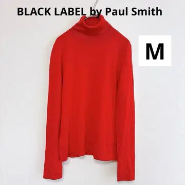 BLACK LABEL 폴스미스 터틀넥 니트 M 빨간색 울 100%