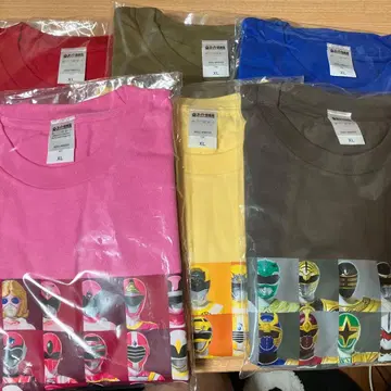 재고 라스트 전 슈퍼 전대 셔츠