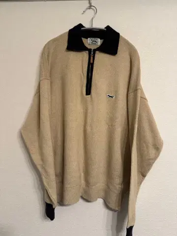 더 폭스 컬렉션 하프 지퍼 니트