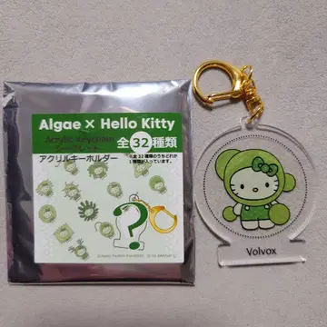 Algae Hellowkitty 아크릴 키링 키티 Volvox