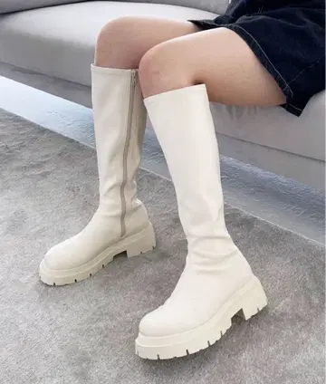 Heather 인힐 스트레치 롱 부츠 M 사이즈