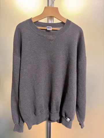 [ 새상품급 중고 ] 러셀 애슬레틱 맨투맨 트레이닝복 XL 그레이