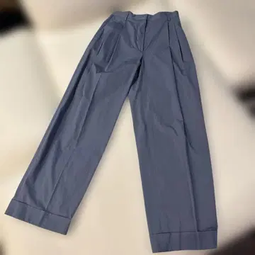 DRIES VAN NOTEN 블루 그레이 (스카이블루) 슬랙스