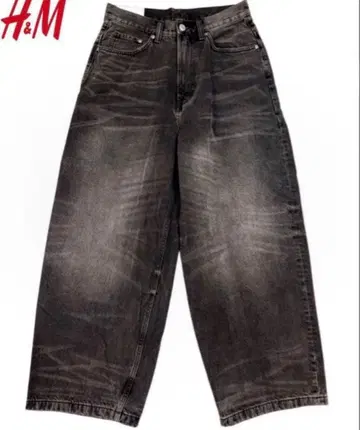 [ 엔도 모리 착용 ] H&M 슈퍼 배기 데님 32 x 30 완판 사이즈