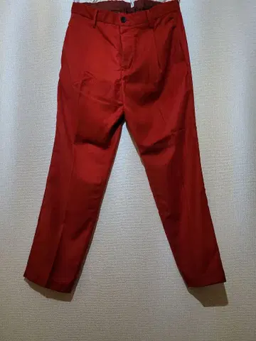 HARE 레드 슬랙스 L 사이즈