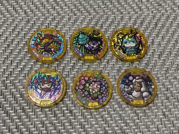 (가격 인하 협상 가능) 요괴워치 요괴 메달 초기 레전드 6종류