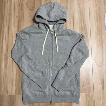 REIGNING CHAMP (레이닝 챔프) 지퍼 후드티 M 그레이
