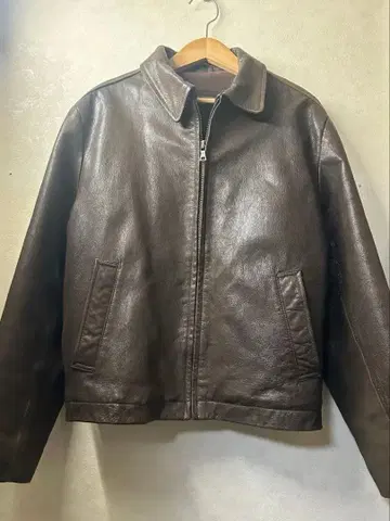 BANANA REPUBLIC 브라운 가죽 자켓