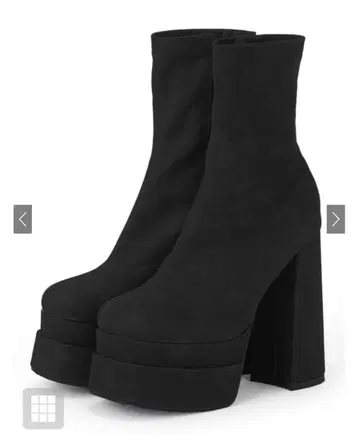 청키힐 통굽 숏부츠[gd1583]