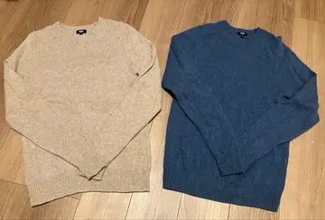 UNIQLO 니트 M 사이즈 2종 세트