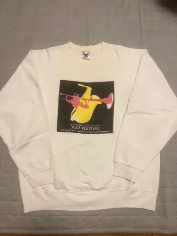 90s FRUIT OF THE LOOM 재즈 페스티벌 맨투맨