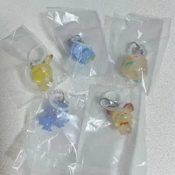 포켓피스 메지루시 가챠 마스코트 메지루시 액세서리 컴플리트 세트