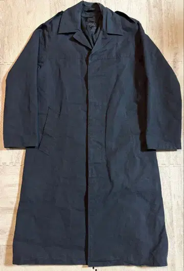 00s 아페쎄 빈티지 트렌치코트 자켓 블랙 루마니아산