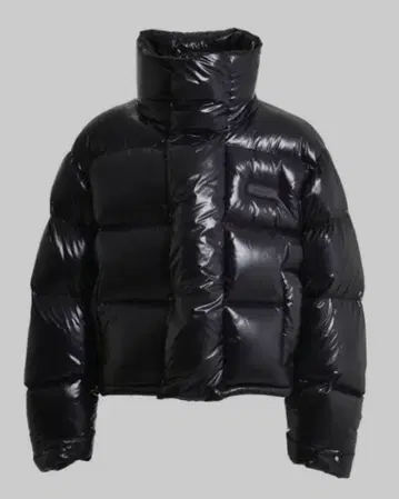 BREATH 다운 자켓 숏 기장 블랙 블레스