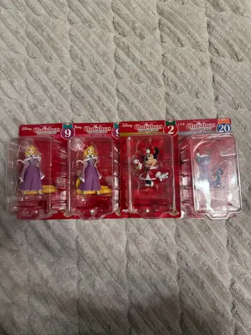 디즈니 크리스마스 복권 피규어