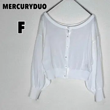 MERCURYDUO 머큐리 듀오 시어 컴팩트 가디건