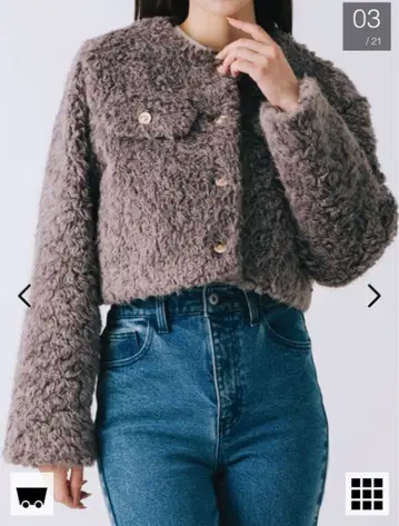 SELFIST 보아 숏 자켓