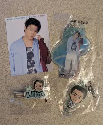 FANTASTICS LIVE 2025 세구치 레이야 회장 가챠 세트