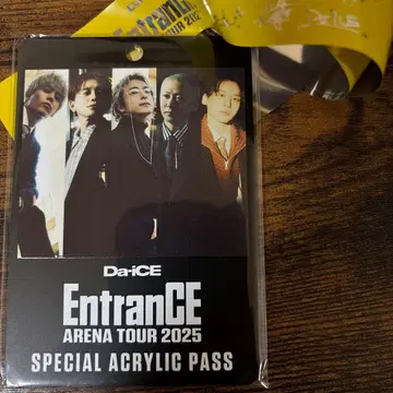 Da-iCE EntranCE ARENA TOUR 아크릴 패스 11/11