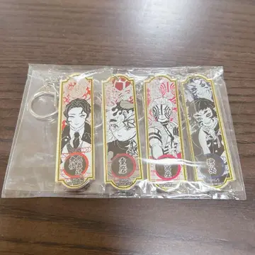 귀멸의 칼날 메탈릭 아크릴 키링 상현의 귀 편