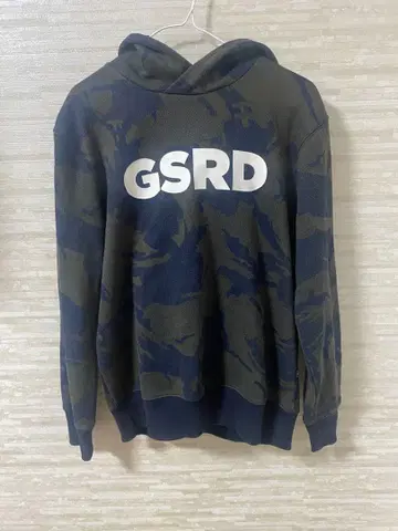 지스타 로우 카모 패턴 후드티 M