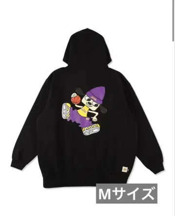 wind and sea 파라파라 래퍼 레이커스 후디 블랙