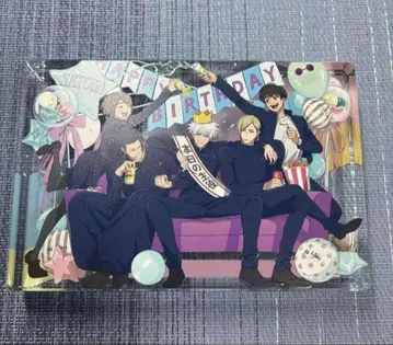 고죠 사토루 MAPPA 벌스데이 2024 아크릴 블록 회옥 옥절 주술회전