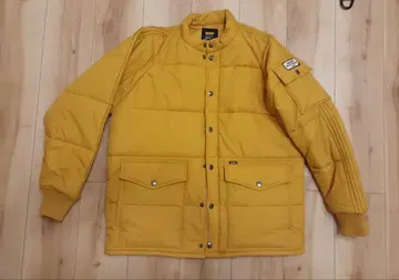 부루코 BLUCO 레이싱 자켓 M 머스타드