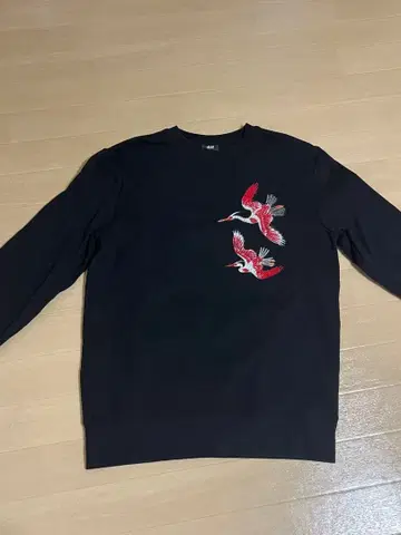 H&M 크루넥 트레이닝복 학