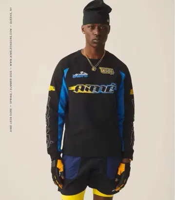 ALD Long-Sleeve Mesh Waverunner Tee