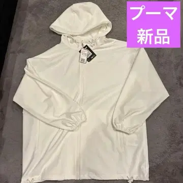 새상품 푸마 여성용 크로스 후디드 자켓 아우터 (화이트) XL