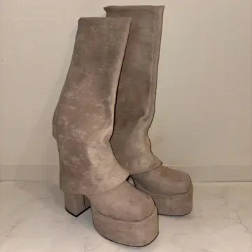 EMODA 플레어 커버 핏 부츠 M 사이즈