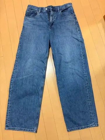 UNIQLO 와이드 스트레이트 청바지 29/73.5cm