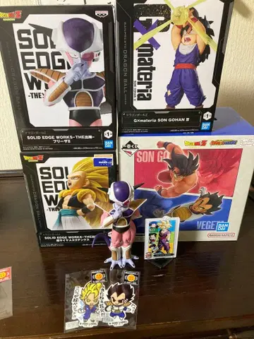 드래곤볼 피규어 세트