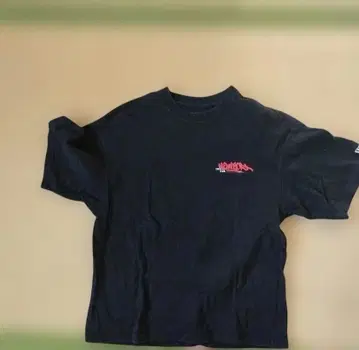 뉴에라 T셔츠 스트릿 블랙 문자T