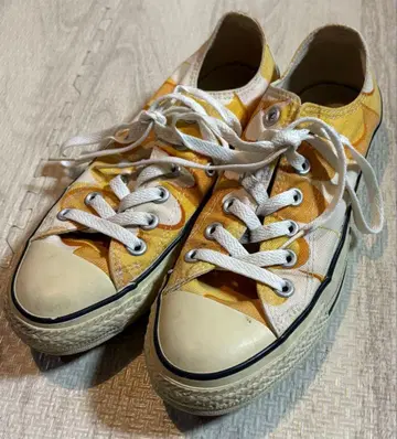 90s 컨버스 올스타 올 패턴 빈티지 로우컷 신발 일본제 2