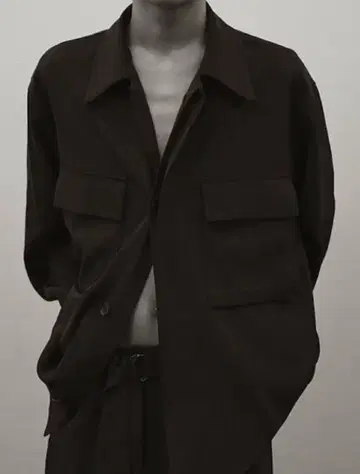 [ yoke ] 24ss 셔츠 블루종 사이즈 2