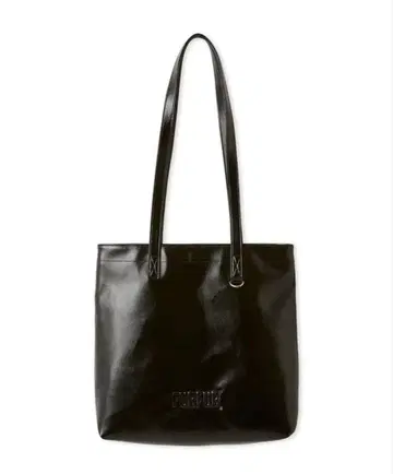 FURFUR 엠보싱 로고 토트백 블랙 M