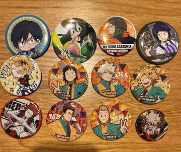 히로아카 캔뱃지 12개