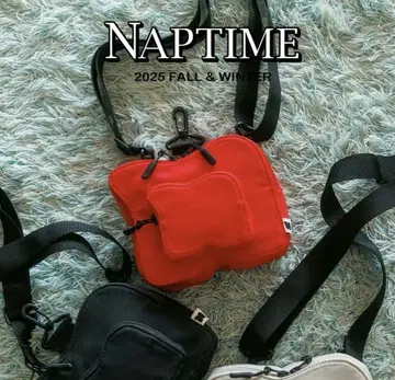 naptime Nissy 크로스바디 BAG 빨간색