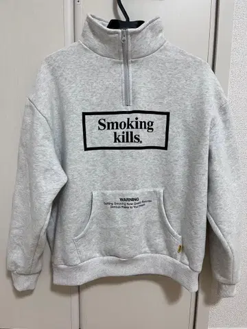 Smoking kills. 후드티 M 사이즈 그레이