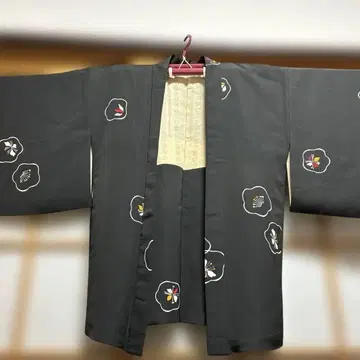 블랙 꽃무늬 에바오리, 새상품, 새상품급,