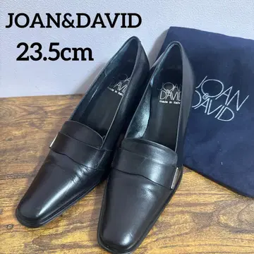 존앤데비드 이탈리아제 펌프스 로퍼 펌프스 블랙 힐