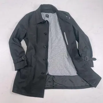 레어 빅 사이즈 3L 정장 셀렉트 스텐카라 코트 벨트 하운드투스