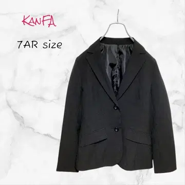 KanFA 테일러드 자켓 7AR 블랙 여성용 취업